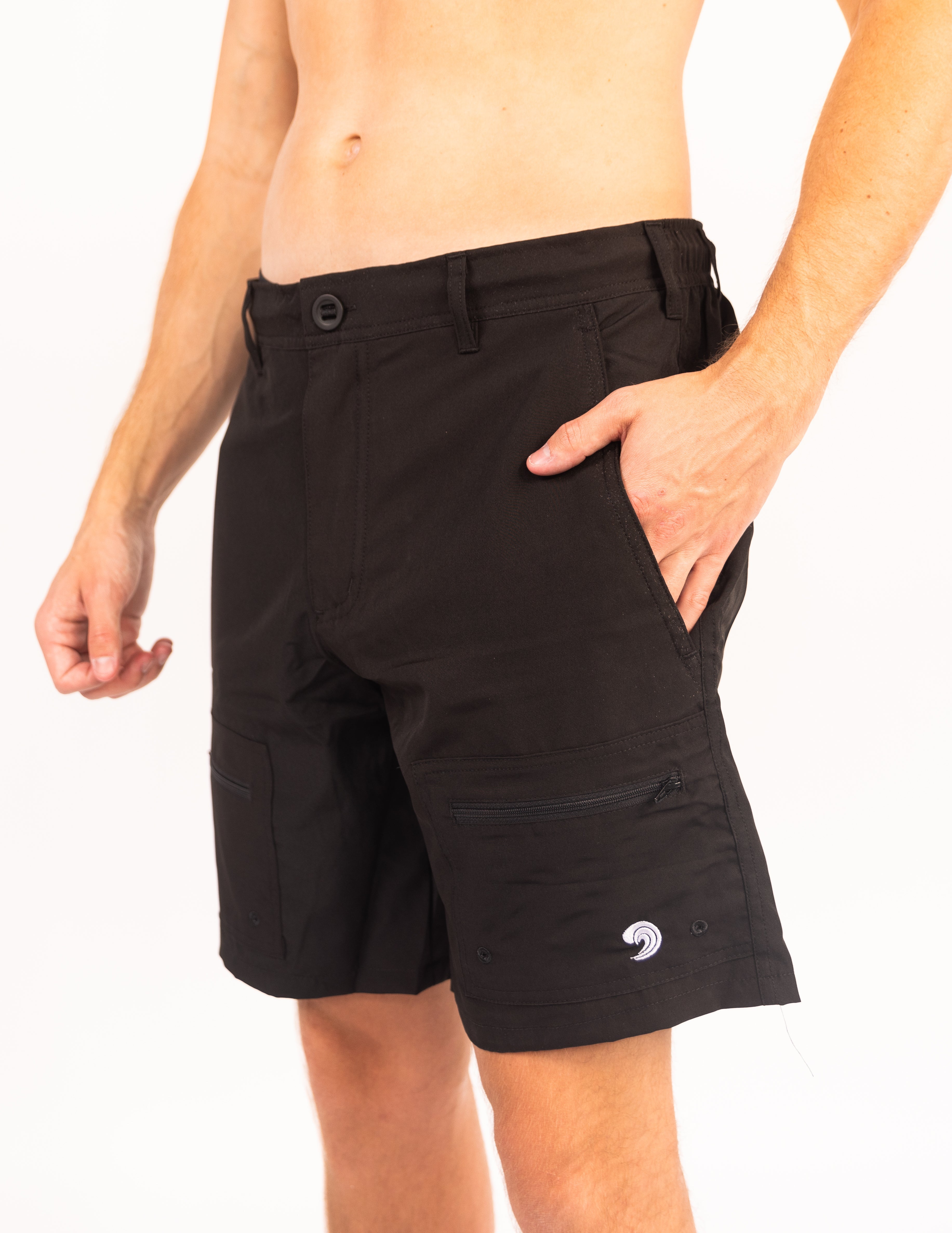 Waterproof Shorts With A Waterproof Pocket.
