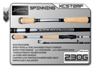 XCS72MF (230g) 7'2" Medium Fast Spinning - Keep Casting Fishing & Outdoors