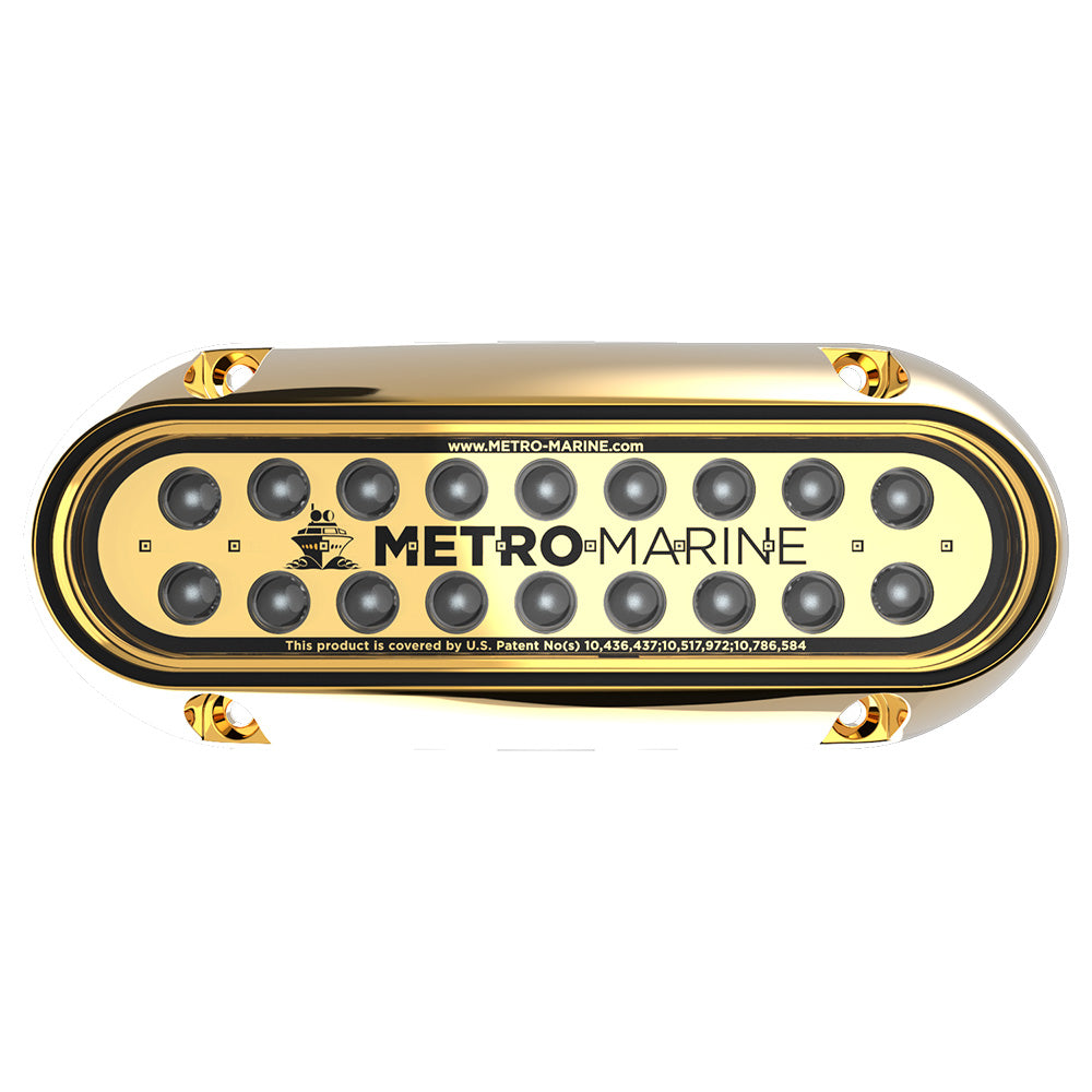 Metro Marine High-Output Elongated Underwater Light w/Intelligent Monochromatic LED&#39;s - Blue, 90&deg; Beam