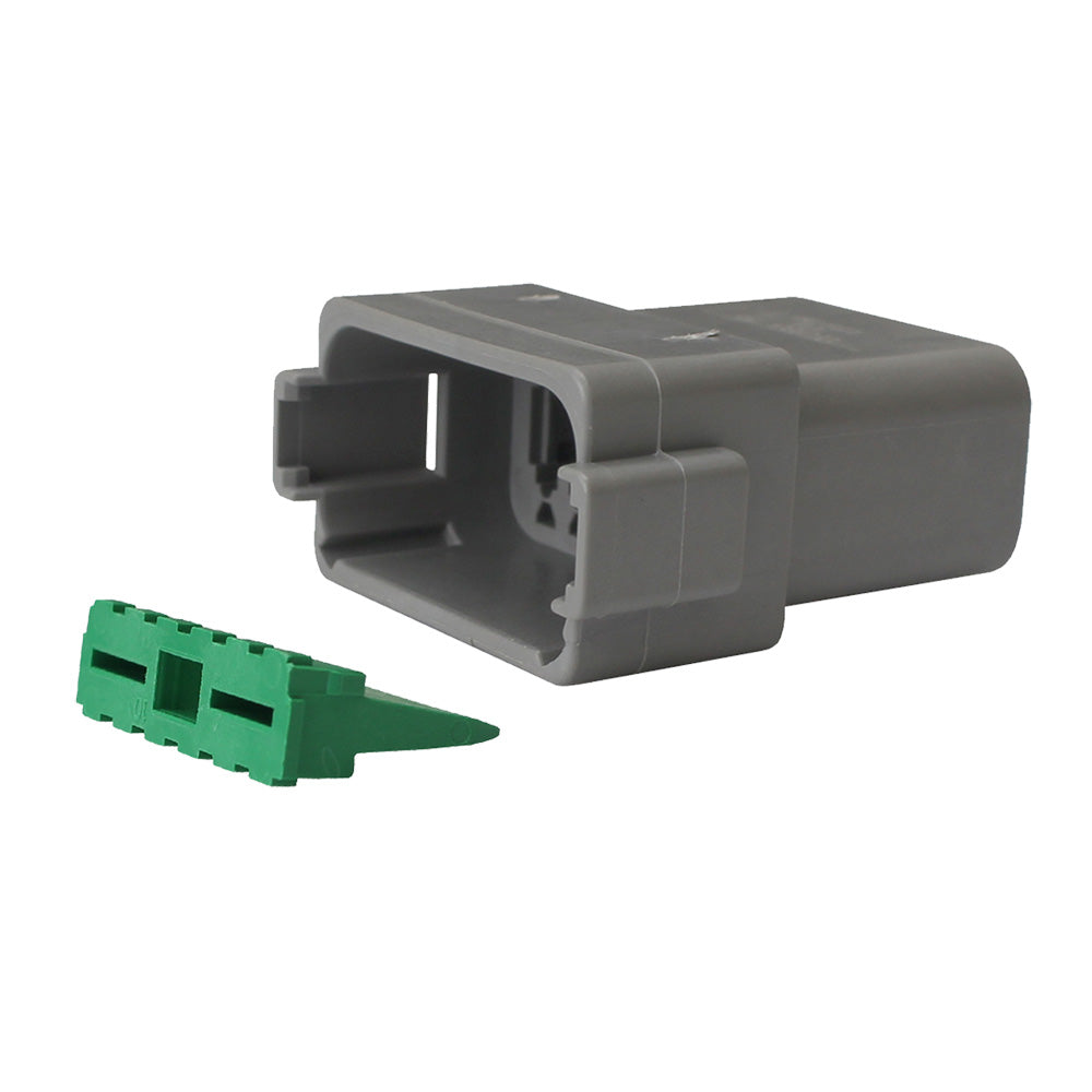 Pacer Deutsch DT Receptacle &amp; Wedge Lock Kit - 12 Position - 5 Pack