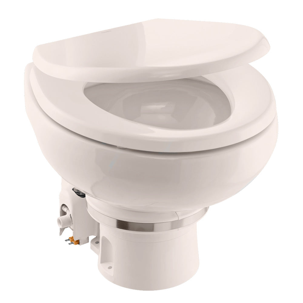 Dometic MasterFlush MF 7120 - Bone - Electric Macerating Toilet w/Orbit Base &amp; Slow Close Seat - Freshwater - 12V