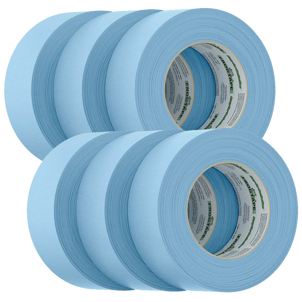 FrogTape CP 250 Medium-High Adhesion Masking Tape - 48MM x 55M x 6-Pack - Light Blue - Rated f/250&deg;F