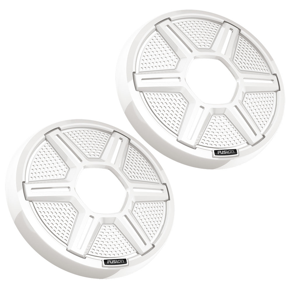 Fusion Apollo&trade; 7.7" Shielded White Speaker Grilles (Pair)