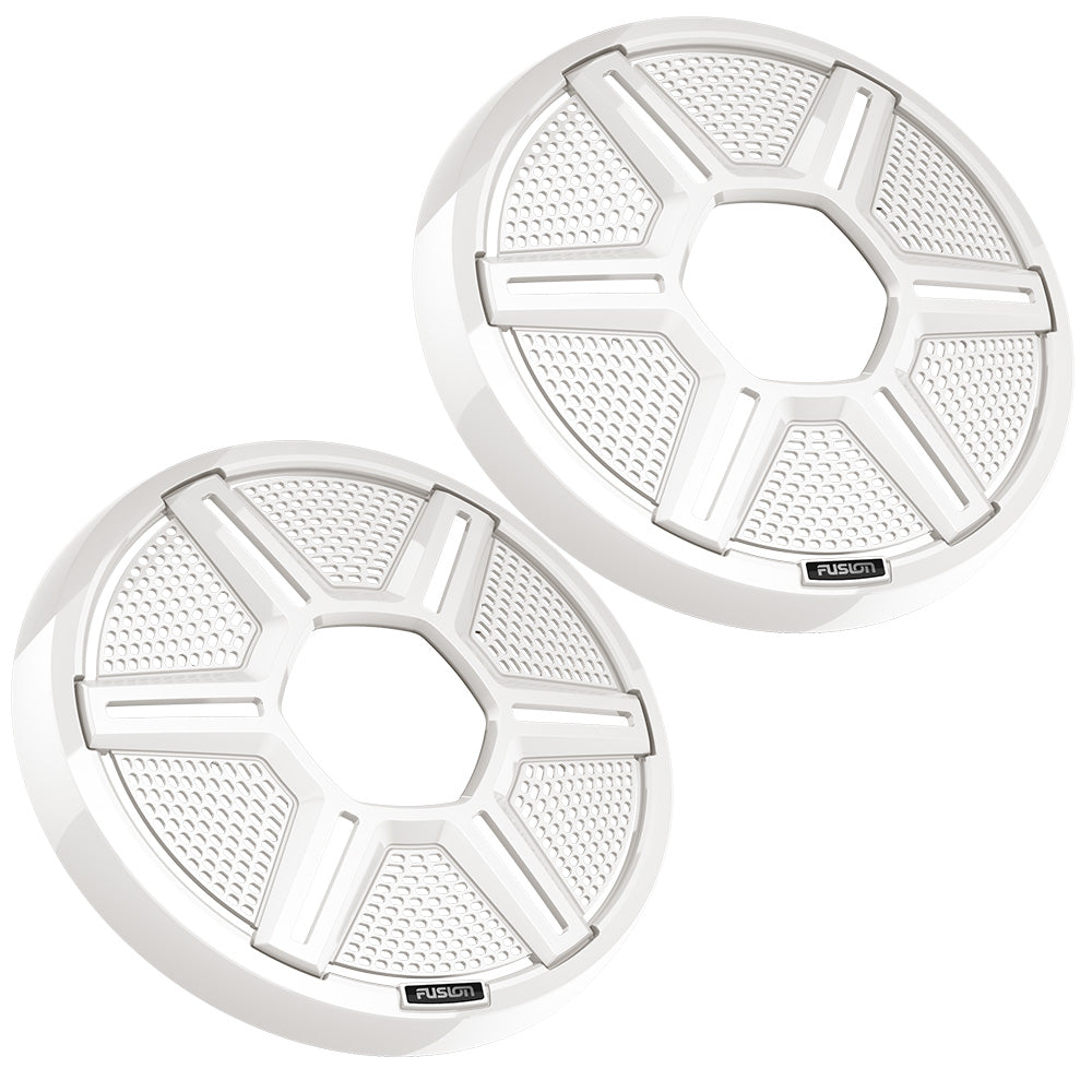 Fusion Apollo&trade; 8.8" Shielded White Speaker Grilles (Pair)