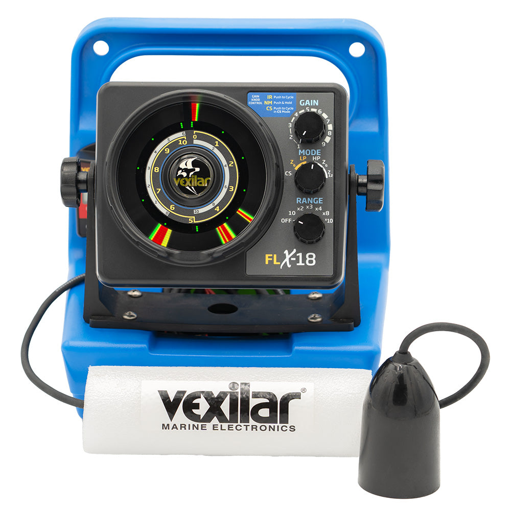 Vexilar FLX-18 Genz Pack w/12 Degree Ice-Ducer &amp; DD-100