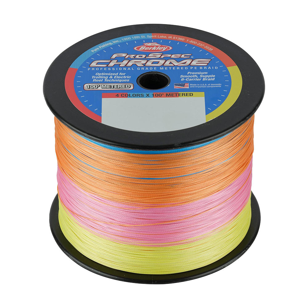 Berkley ProSpec&reg; Chrome 4 x 100' Metered Braid - 30lb - 3500yd