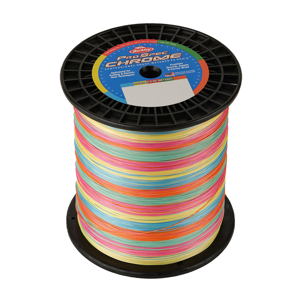 Berkley Prospec&reg; Chrome 5 x 20' Metered Braid - 130lb - 3000yd