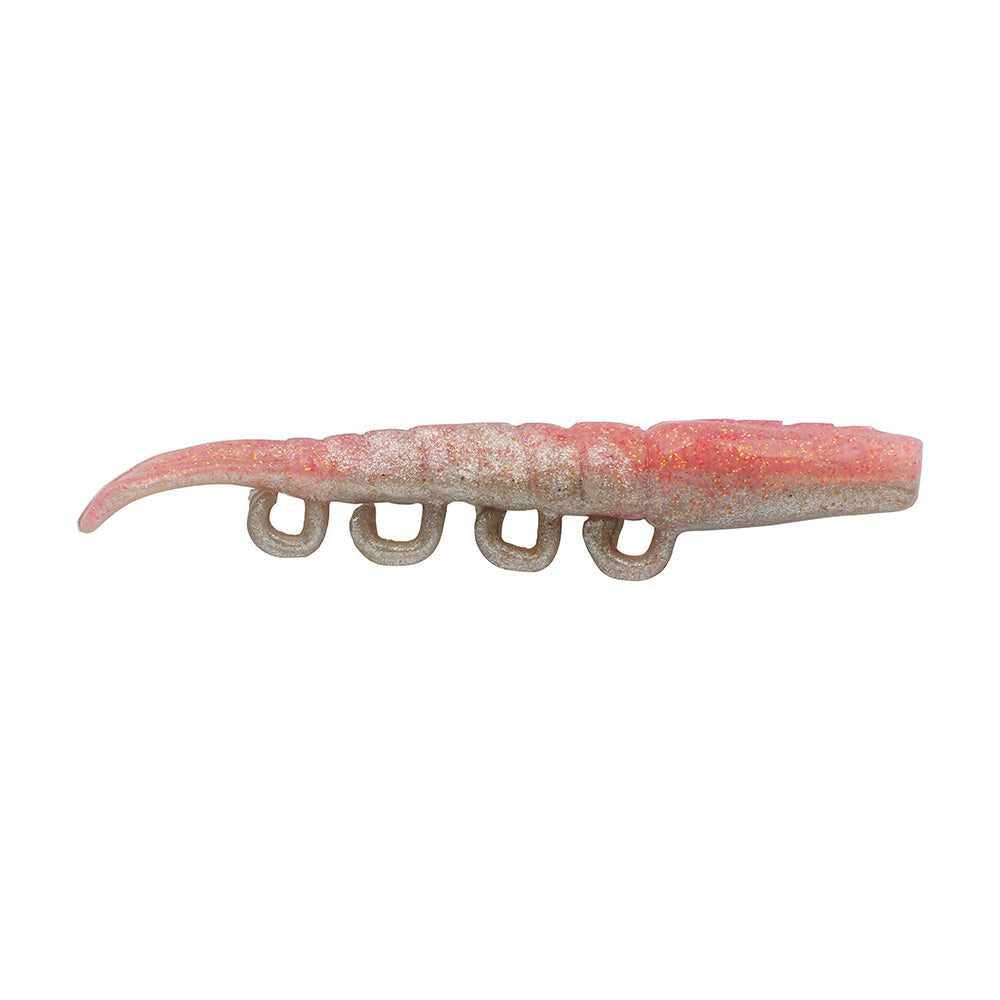 Berkley Gulp!&reg; Saltwater Turbo Shrimp - 5" - Flamingo Chrome