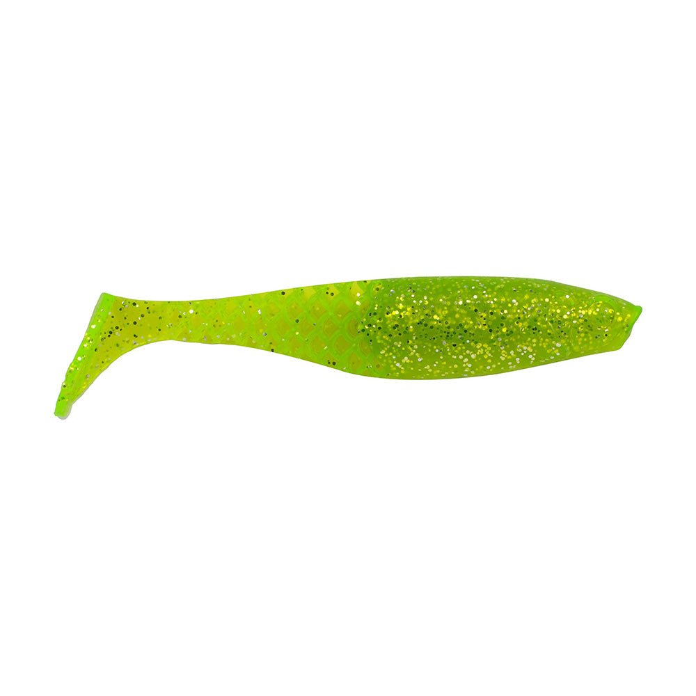 Berkley PowerBait&reg; Paddlin' PowerStinger - 4.25" - Chartreuse Silver Flash BSWPBSPDPS4.25-CHCFL