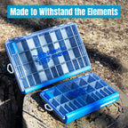Reaction Tackle Ultra Elite Tackle Tray- Water Resistant with Single Clip Design - New - Keep Casting Fishing & Outdoors