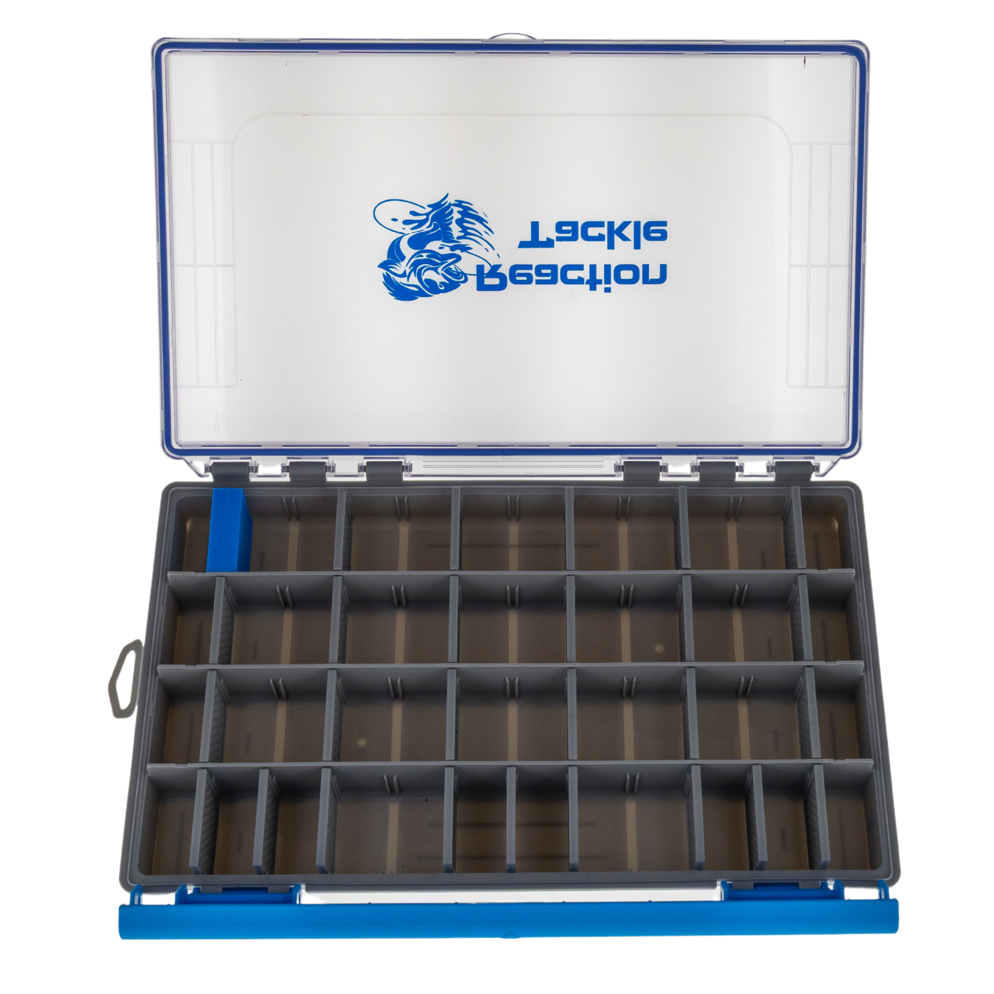 Reaction Tackle Ultra Elite Tackle Tray- Water Resistant with Single Clip Design - New - Keep Casting Fishing & Outdoors