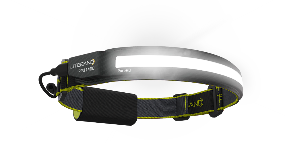 PRO 1400 PureHD™ Wide Beam Rechargeable Headlamp - Keep Casting Fishing & Outdoors