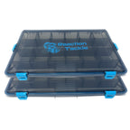 Reaction Tackle Standard Tackle Tray- Sturdy and Waterproof with 4 Reliable Clips - Keep Casting Fishing & Outdoors