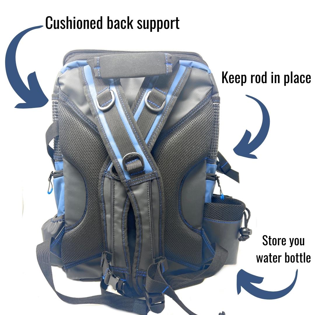 Reaction Tackle Fishing Backpack - Keep Casting Fishing & Outdoors