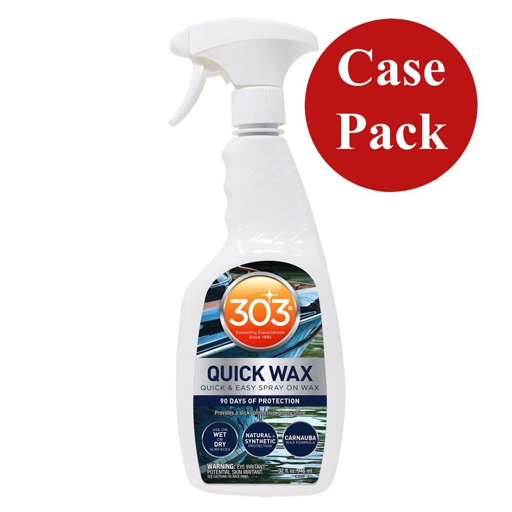 303 Marine Quick Wax - 32oz *Case of 6* - Keep Casting Fishing & Outdoors