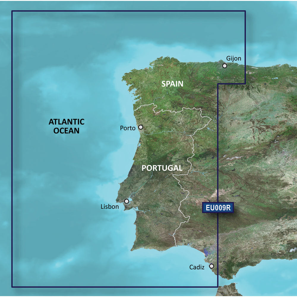 Garmin BlueChart&reg; g3 HD - HXEU009R - Portugal &amp; Northwest Spain - microSD&trade;/SD&trade;