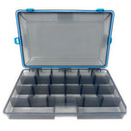 Reaction Tackle Standard Tackle Tray- Sturdy and Waterproof with 4 Reliable Clips - Keep Casting Fishing & Outdoors