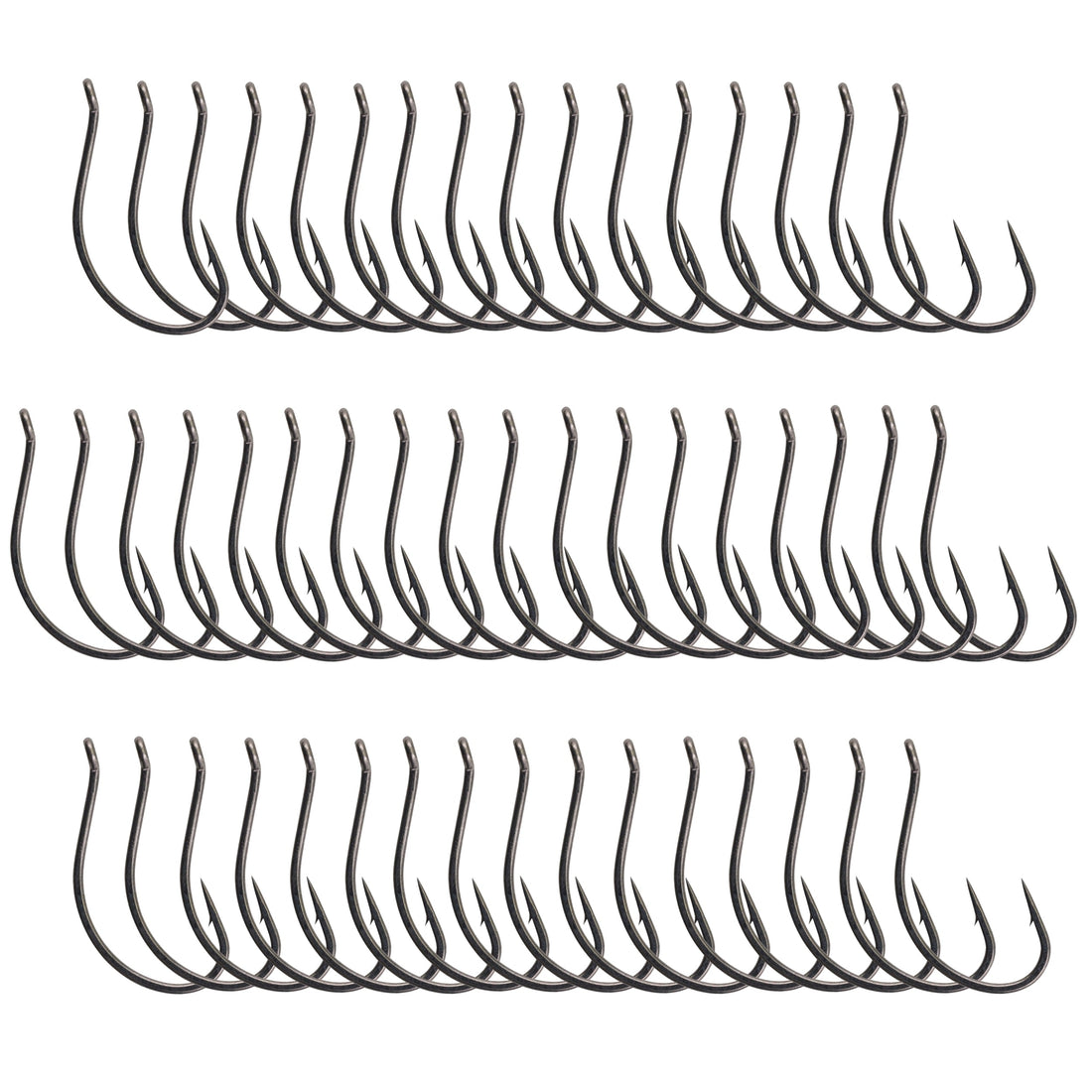 Reaction Tackle Drop Shot Hooks- Pack of 50 - Keep Casting Fishing & Outdoors