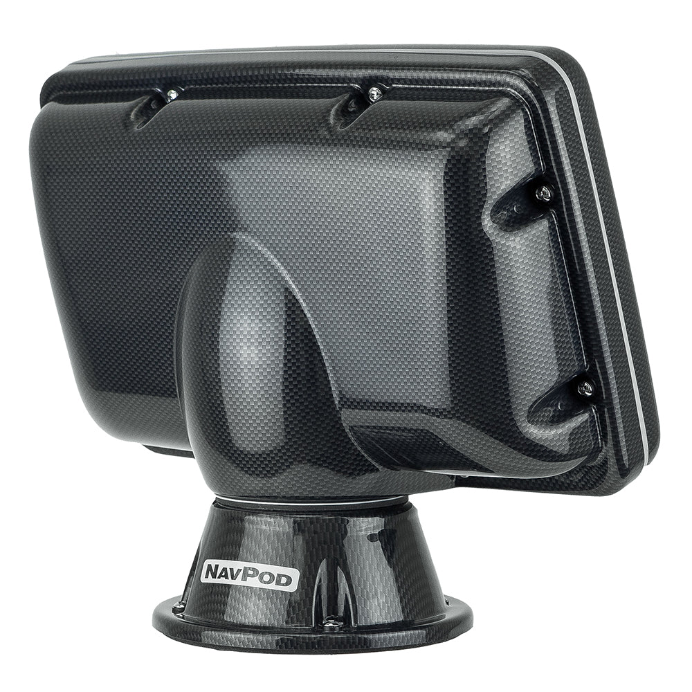 NavPod PP4808 PowerPod Pre-Cut f/Simrad NSS8/B&amp;G Zeus Touch 8 - Carbon Black