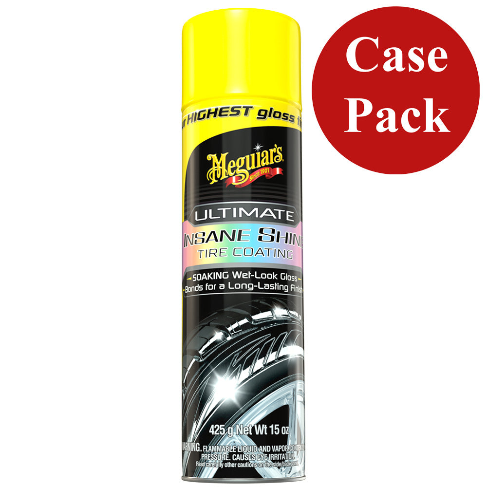 Meguiar&#39;s Ultimate Insane Shine&trade; Tire Coating - 15oz. *Case of 6*
