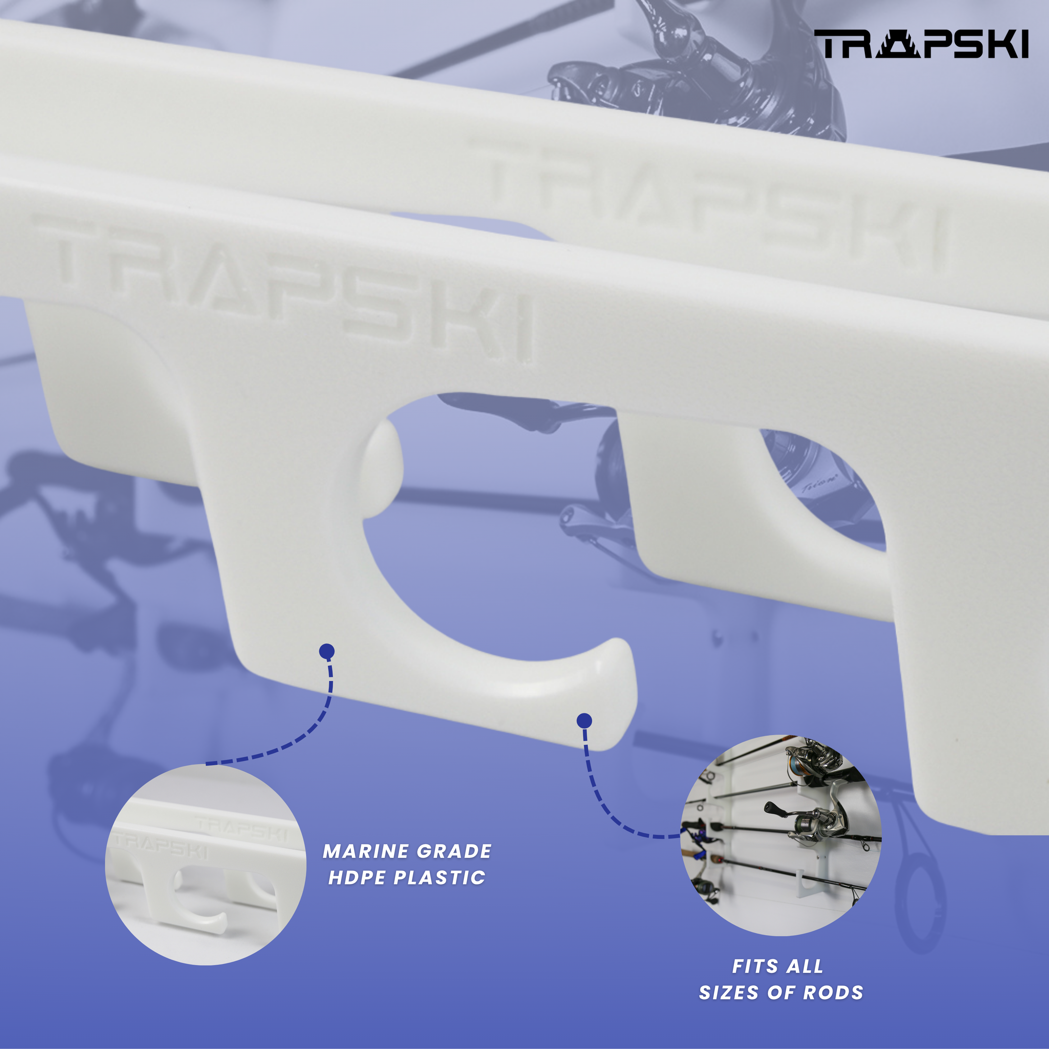 Made in the USA Fishing Rod Racks