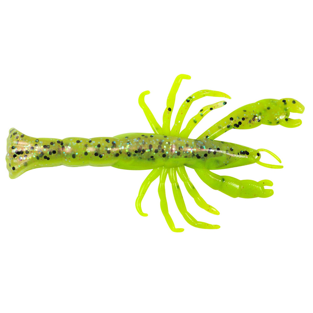 Berkley Gulp!&reg; Ghost Shrimp - Chartreuse Belly Shrimp