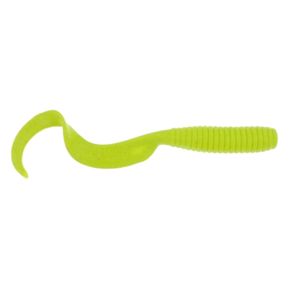 Berkley Gulp!&reg; Saltwater Grub - 5" - Chartreuse