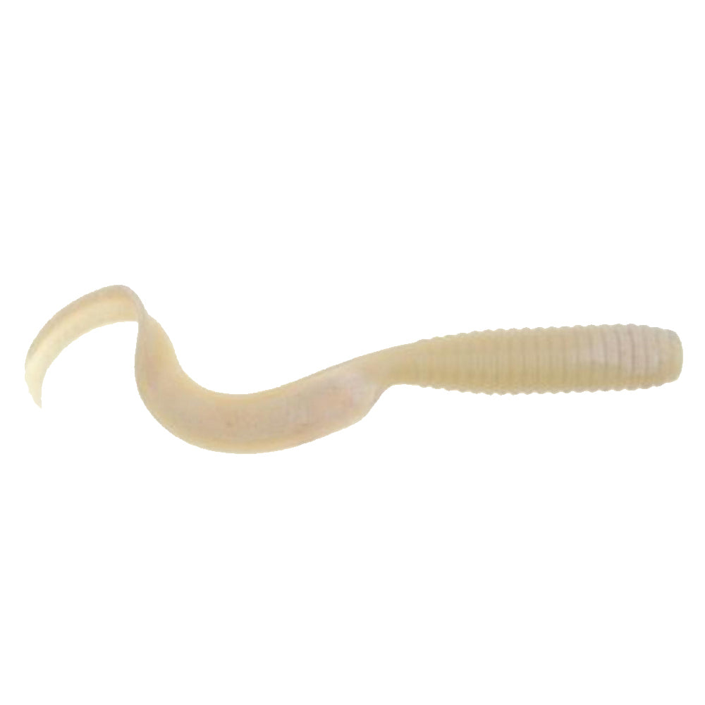 Berkley Gulp!&reg; Saltwater Grub - 5" - White Glow