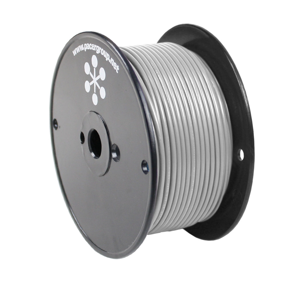 Pacer Grey 14 AWG Primary Wire - 250&#39;