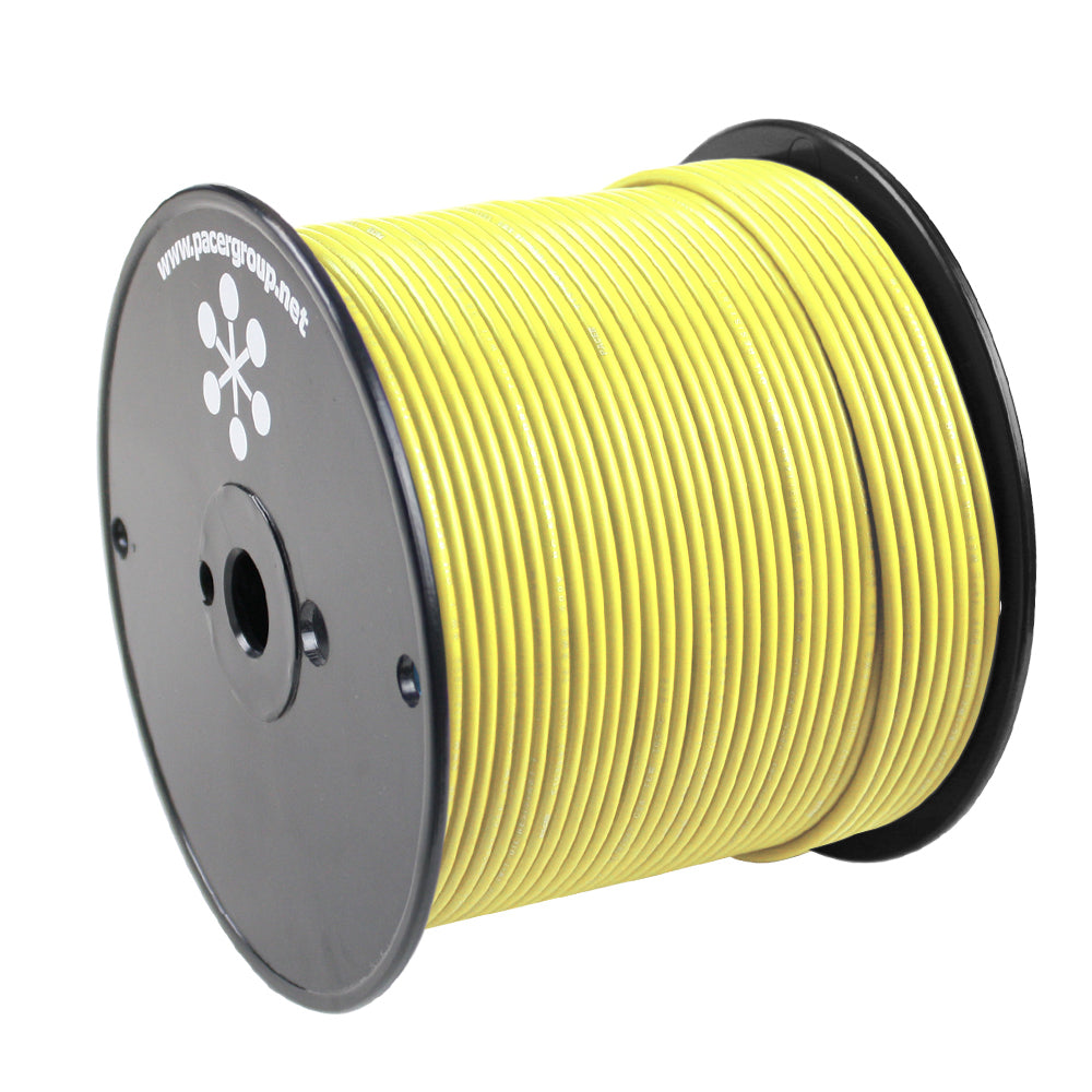 Pacer Yellow 12 AWG Primary Wire - 500&#39;