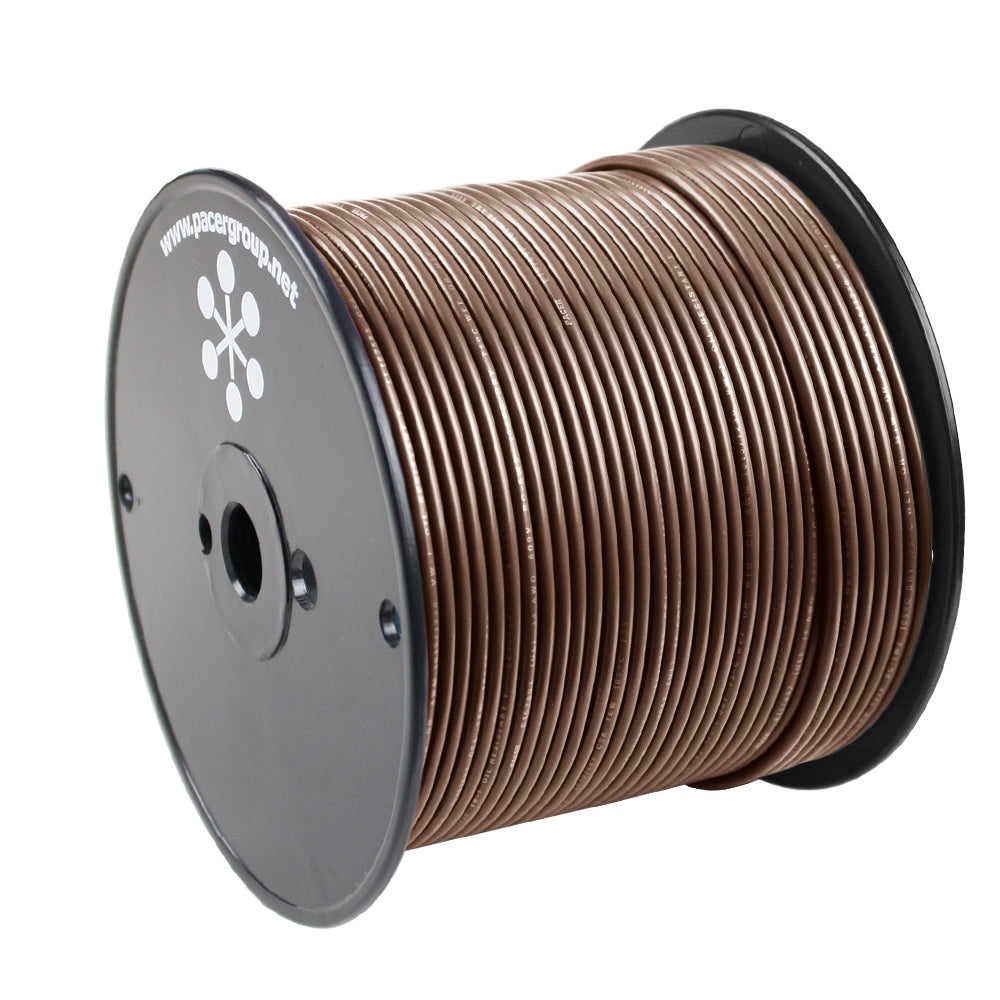 Pacer Brown 10 AWG Primary Wire - 500&#39;