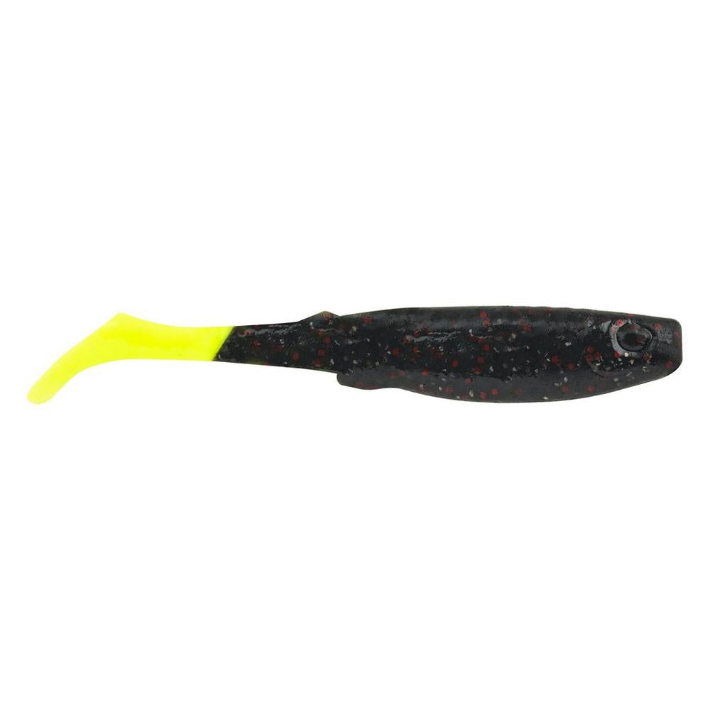 Berkley Gulp!&reg; Saltwater Paddleshad - 4" - Morning Glory/Chartreuse