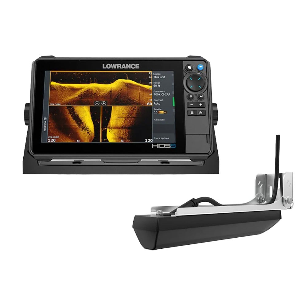 Lowrance HDS PRO 9 - w/ Preloaded C-MAP DISCOVER OnBoard  Active Imaging HD Transducer [000-15981-001] - Keep Casting Fishing & Outdoors