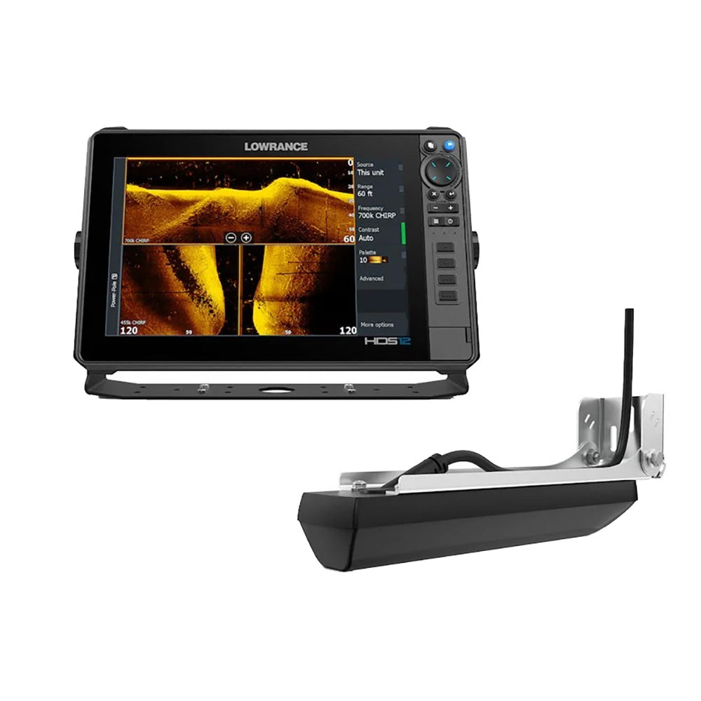 Lowrance HDS PRO 12 - w/ Preloaded C-MAP DISCOVER OnBoard  Active Imaging HD Transducer [000-15987-001] - Keep Casting Fishing & Outdoors