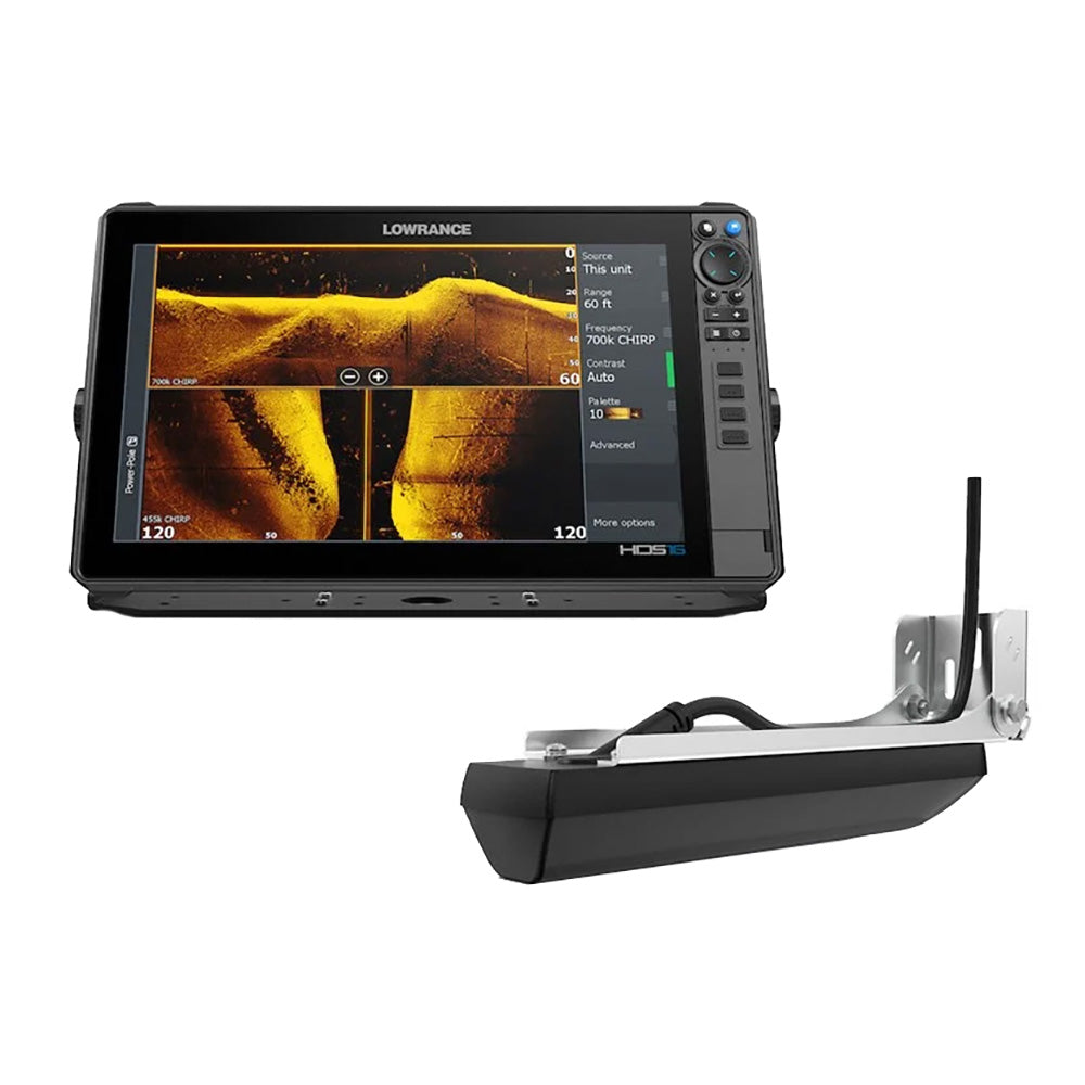 Lowrance HDS PRO 16 - w/ Preloaded C-MAP DISCOVER OnBoard  Active Imaging HD Transducer [000-15990-001] - Keep Casting Fishing & Outdoors