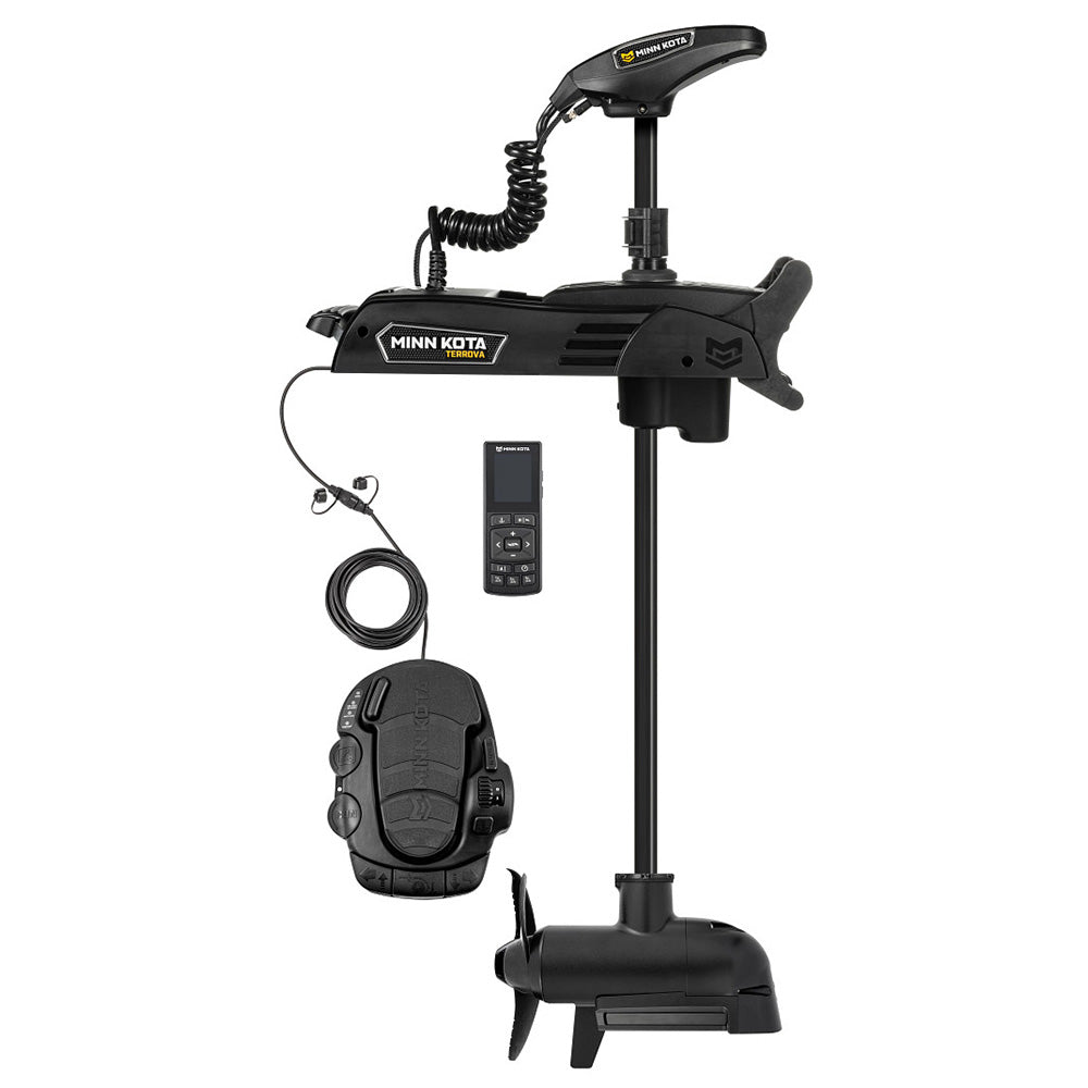 Minn Kota Terrova QUEST 90/115 Trolling Motor w/Wireless Remote - MEGA Down/Side Imaging - 24/36V - 90/115LBS - 45" [1358210] - Keep Casting Fishing & Outdoors