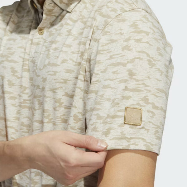 Adidas Men’s Go-To Camo Print Polo Shirt