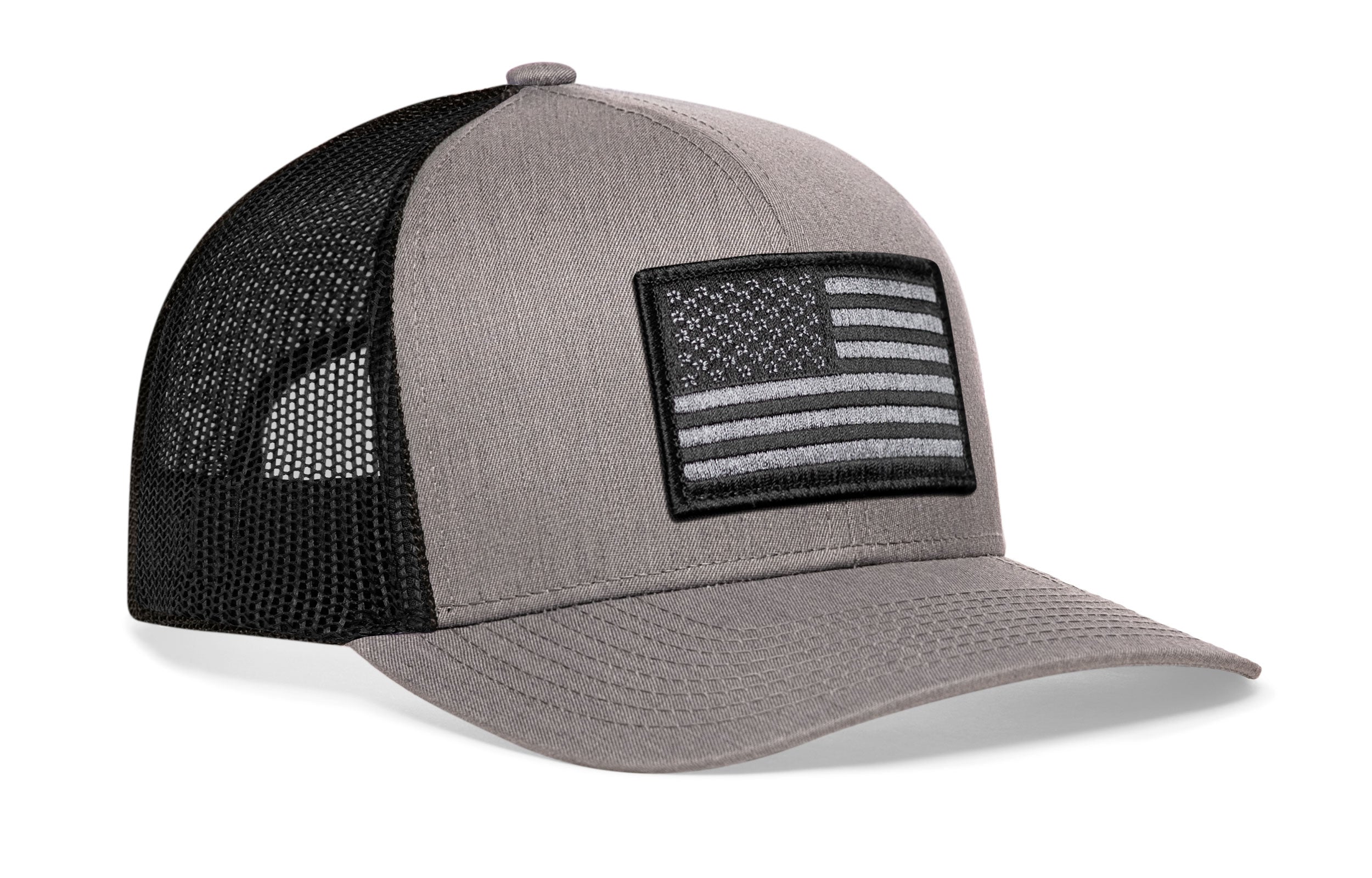 Haka Hat American Flag | Gray-Black-Tactical