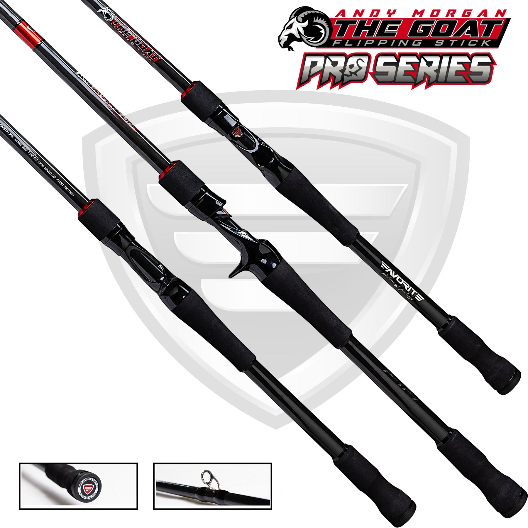 Signature Series: Andy Morgan Pro Battle Flipping Rod - Keep Casting Fishing & Outdoors