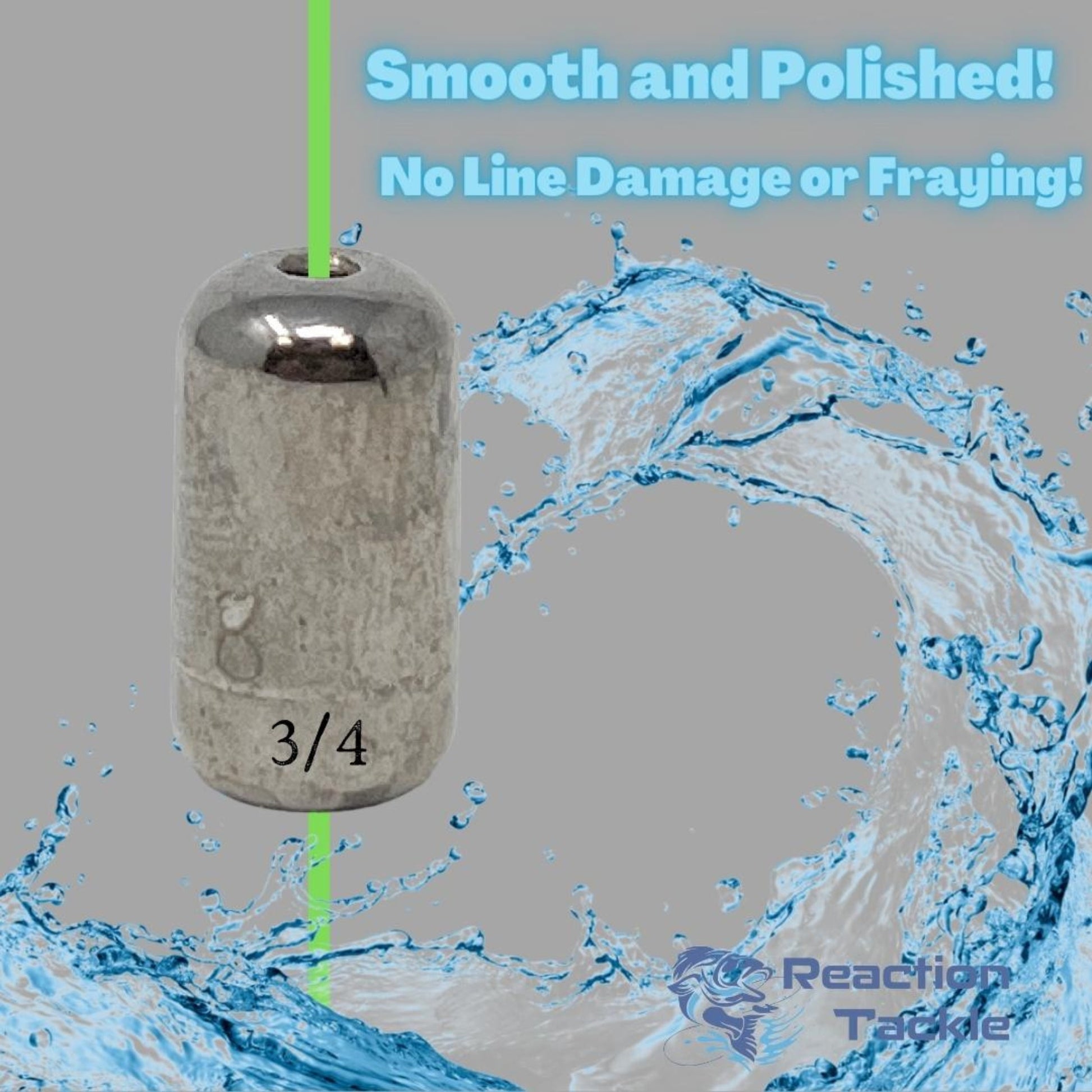 Reaction Tackle Tungsten Barrel Weights - Keep Casting Fishing & Outdoors
