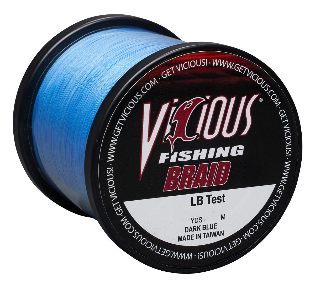 Vicious Standard Blue Braid - 80 Lb Test - Keep Casting Fishing & Outdoors