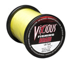 Vicious Standard Yellow Braid - 100 Lb Test - Keep Casting Fishing & Outdoors