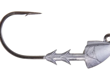 Buckeye The Shocker Swimbait Head 3/4 oz Unpainted 2pk.