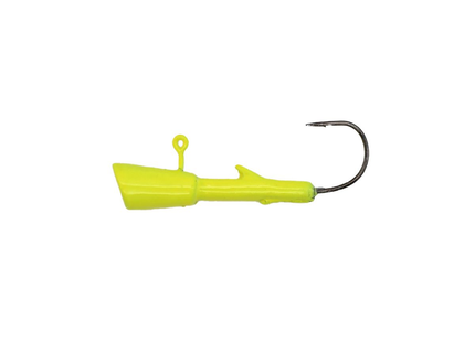 Leland Crappie Magnet Replacement Heads 5ct 1/16oz Chartreuse