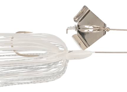Buckeye Buzzerk Buzzbait 3/8 White Nickle Blade