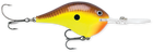 Rapala DT Series 10' 3/5oz 2.25in Chartreuse Rootbeer Craw