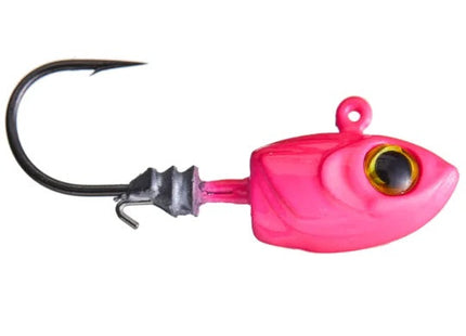 Z-MAN Micro Shad HeadZ 1/8oz Pink Glow 4pk