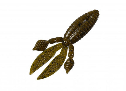 Strike King Rodent 4in 6pk Green Pumpkin Seed