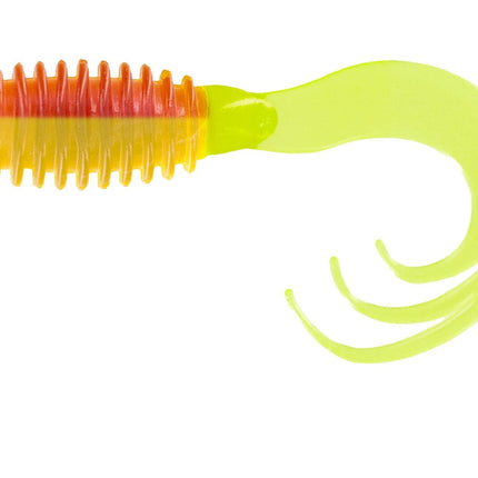 Big Bite Ring Triple Grub 2in 10ct Yellow Jacket