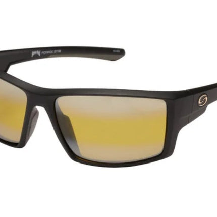 Strike King Sunglass S11 Pickwick Matte Black Bi-Gradient Yellow inSpotlight Lens